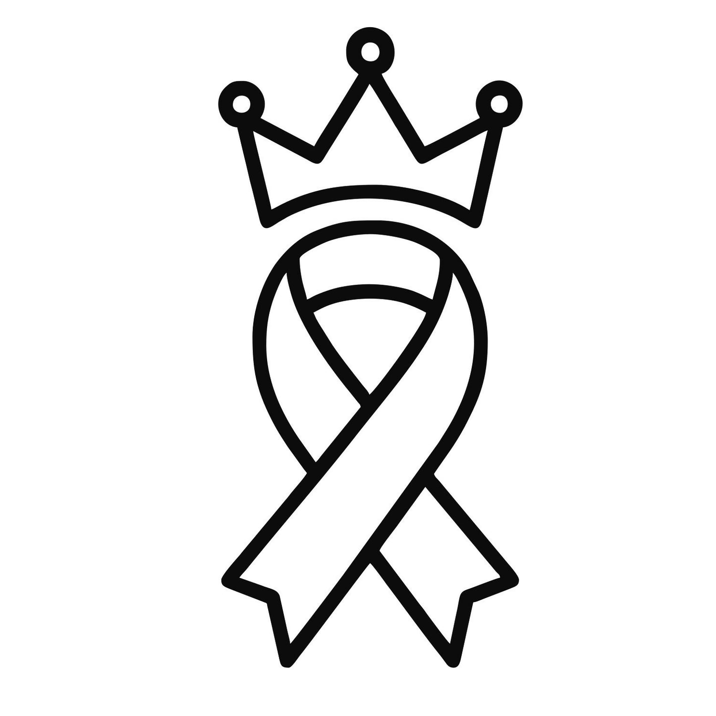 Community Ribbon Crown - Digital File - XCS Friendly Digital My Custom Designs PNG