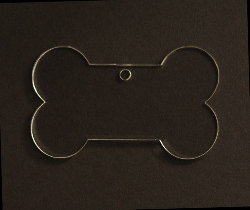 Acrylic Bone Tag Ornament My Custom Designs