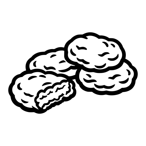 Chicken Nuggets - Digital File - XCS Friendly Digital My Custom Designs PDF