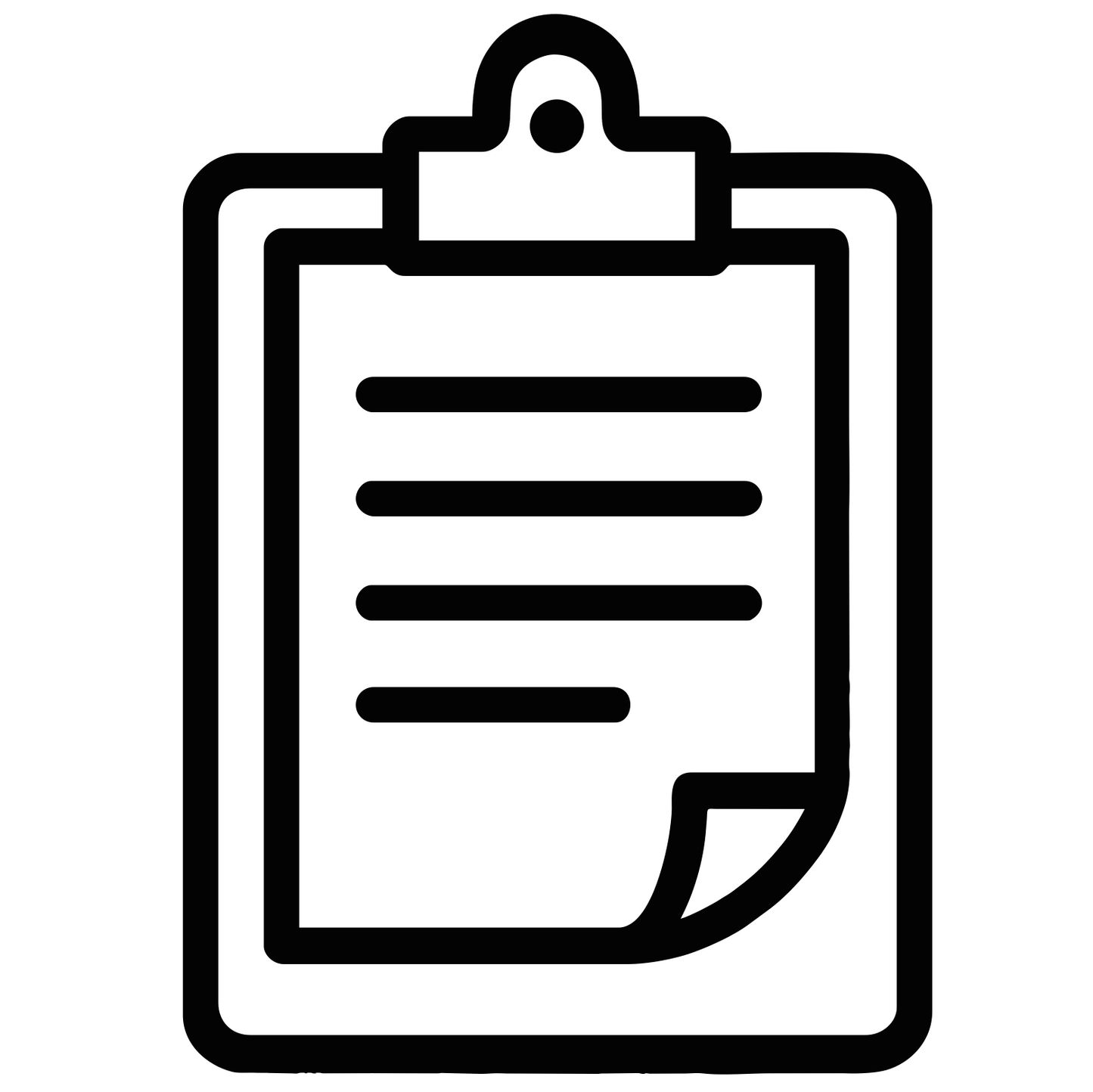 Clipboard With Paper - Digital File - XCS Friendly Tumbler My Custom Designs PNG