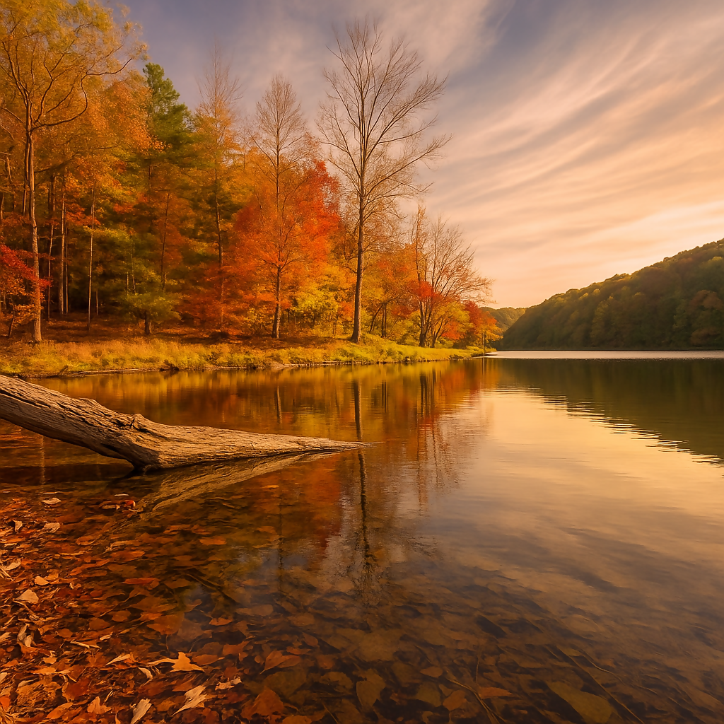 Brown County State Park - Indiana United States - Rendered - Digital File Digital My Custom Designs PDF