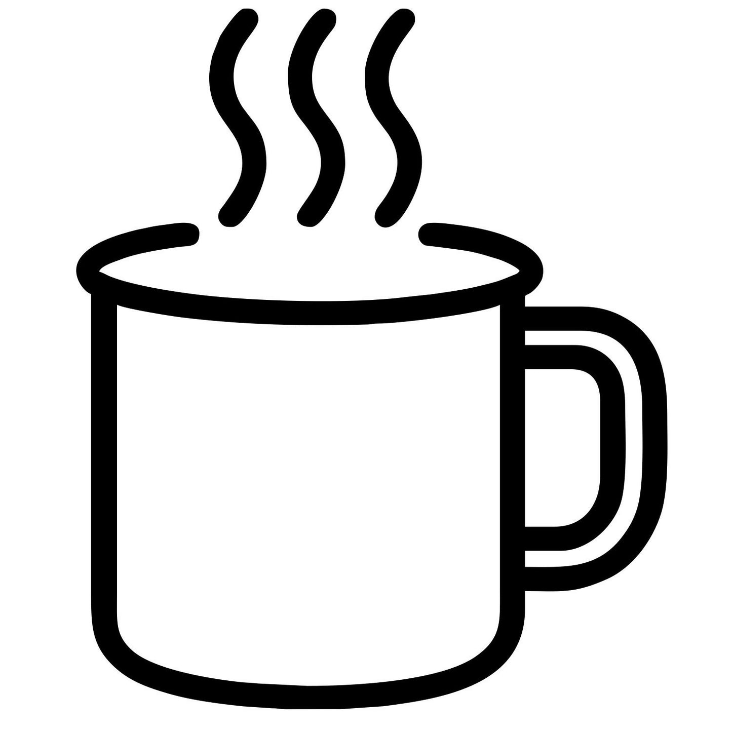 Camping Mug with Steam - Digital File - XCS Friendly Digital My Custom Designs PNG