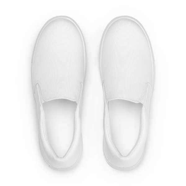 Women's Slip on Canvas Shoes - Upload Your Own Logo or Image shoes My Custom Designs