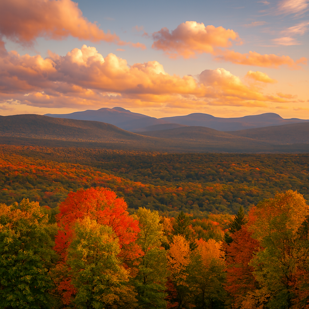 Catskill Mountains - New York United States - Rendered - Digital File Digital My Custom Designs PDF