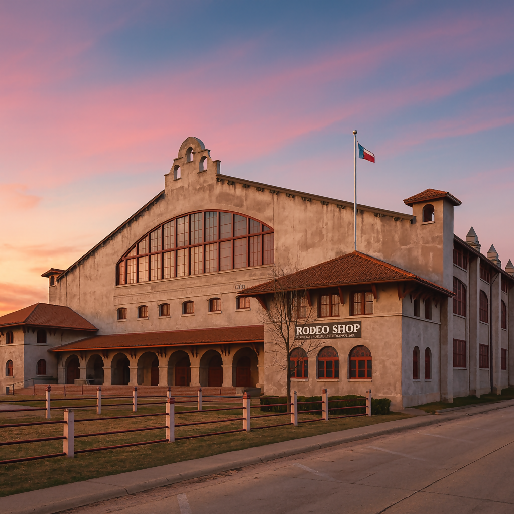 Cowtown Coliseum - Fort Worth Stockyards National Historic District - Texas United States - Rendered - Digital File Digital My Custom Designs PDF