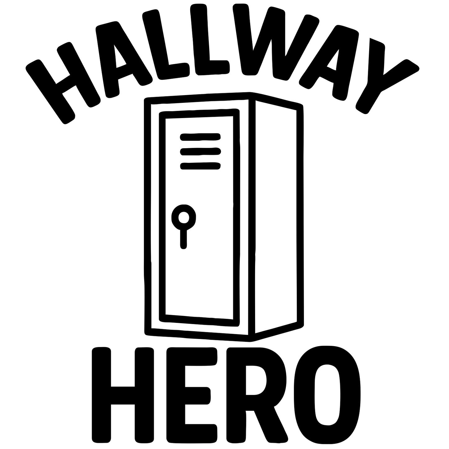 Funny Hallway Hero - Digital File - XCS Friendly Tumbler My Custom Designs PNG