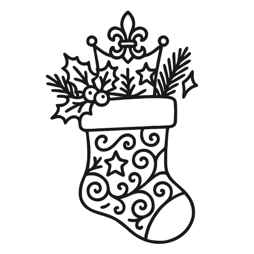 Stocking Crown Design - Digital File - XCS Friendly Digital My Custom Designs PDF