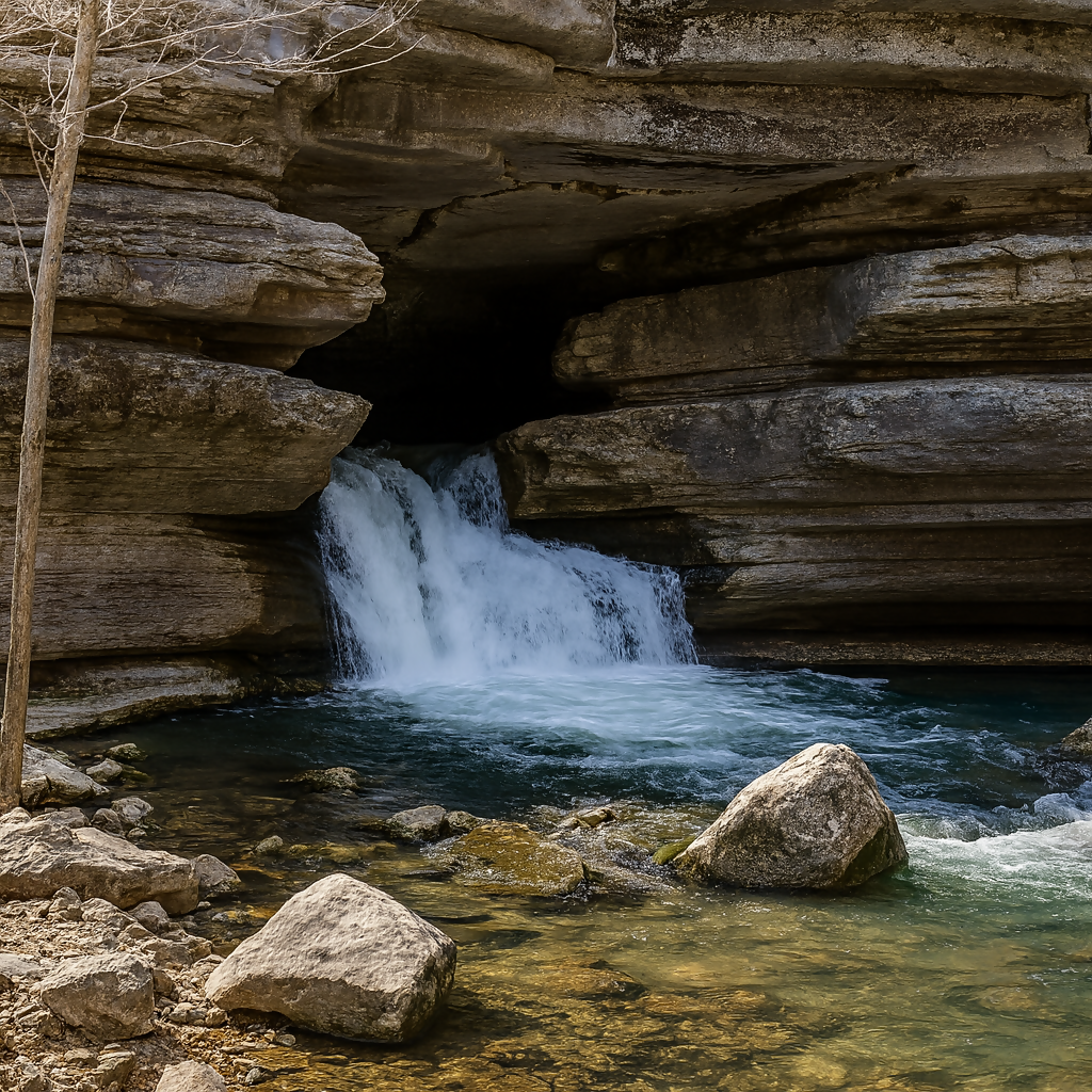 Blanchard Springs Caverns - Arkansas United States - Rendered - Digital File Digital My Custom Designs PDF