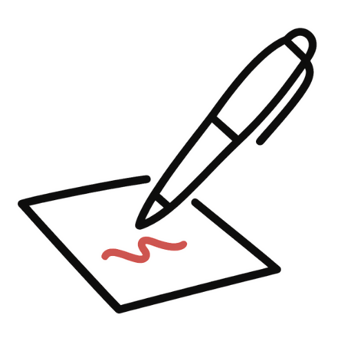 Teachers Red Pen Sketch - Digital File - XCS Friendly Tumbler My Custom Designs PNG