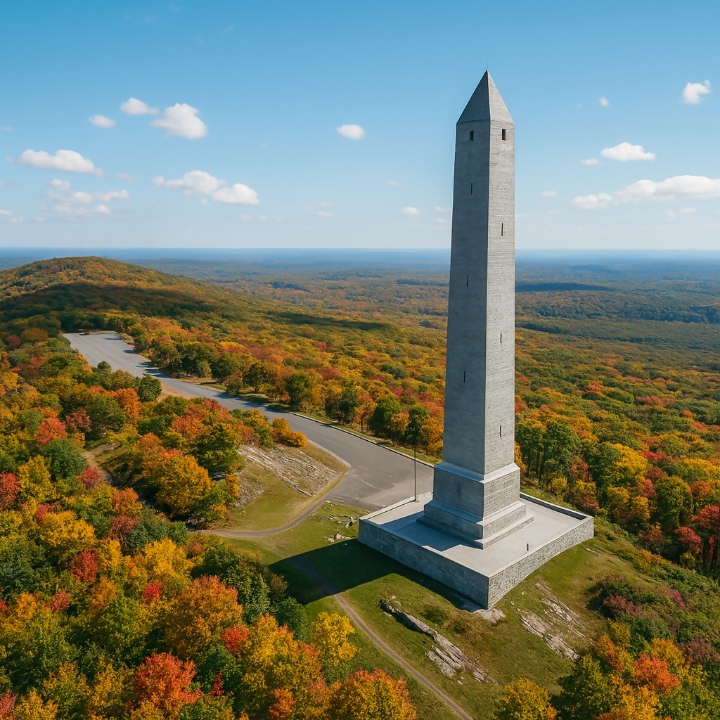 High Point Monument - High Point State Park - New Jersey United States - Rendered - Digital File Digital My Custom Designs PDF