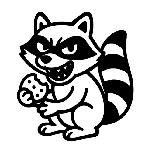 Funny Snack Stealer - Digital File - XCS Friendly Tumbler My Custom Designs PNG