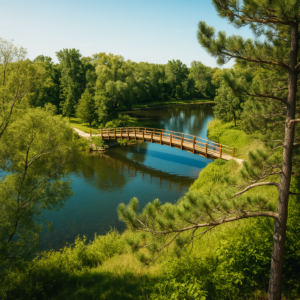 Itasca State Park - Minnesota United States - Rendered - Digital File Digital My Custom Designs PDF