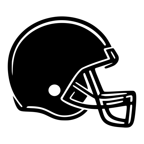 Football Helmet Silhouette - Digital File - XCS Friendly Digital My Custom Designs PDF