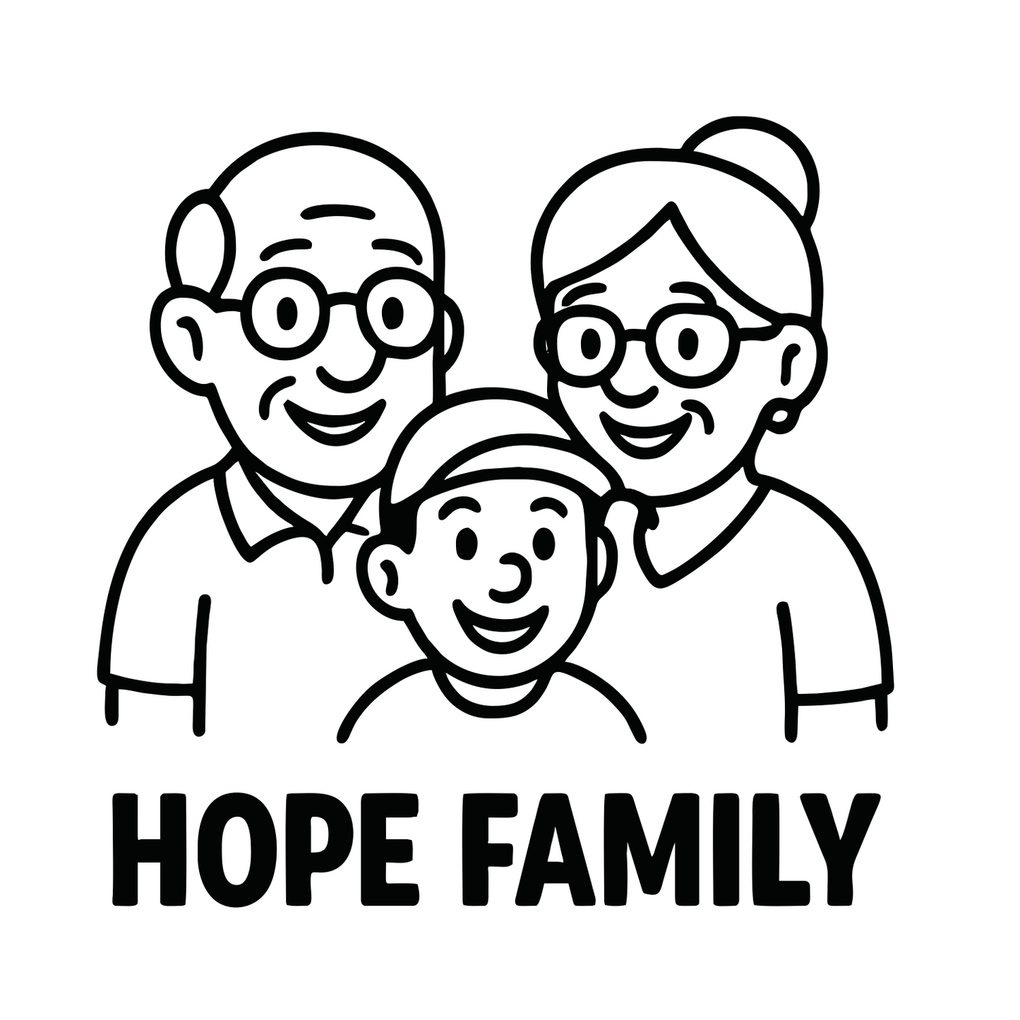 Hope Family - Digital File - XCS Friendly Digital My Custom Designs PNG