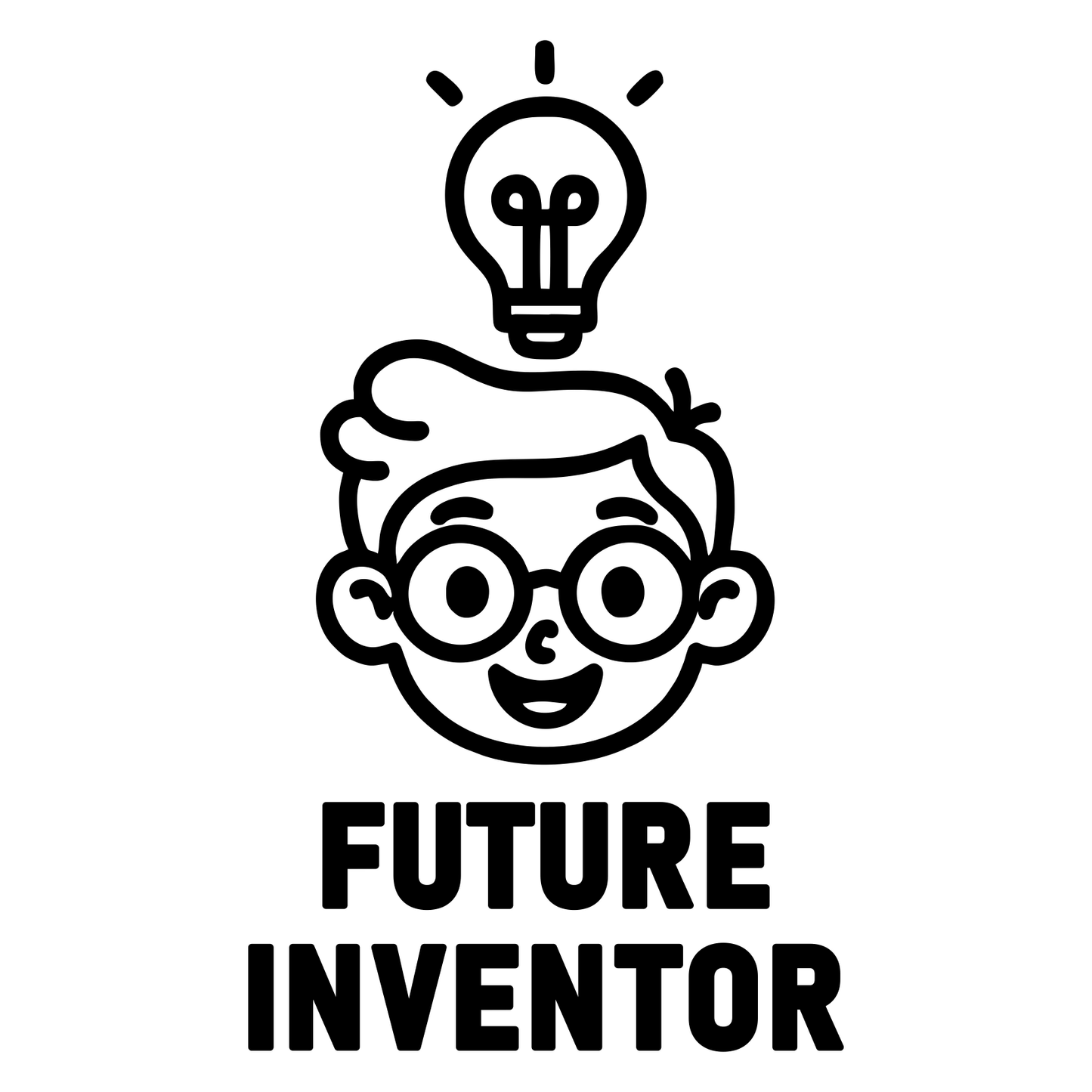 Funny Future Inventor - Digital File - XCS Friendly Tumbler My Custom Designs PNG