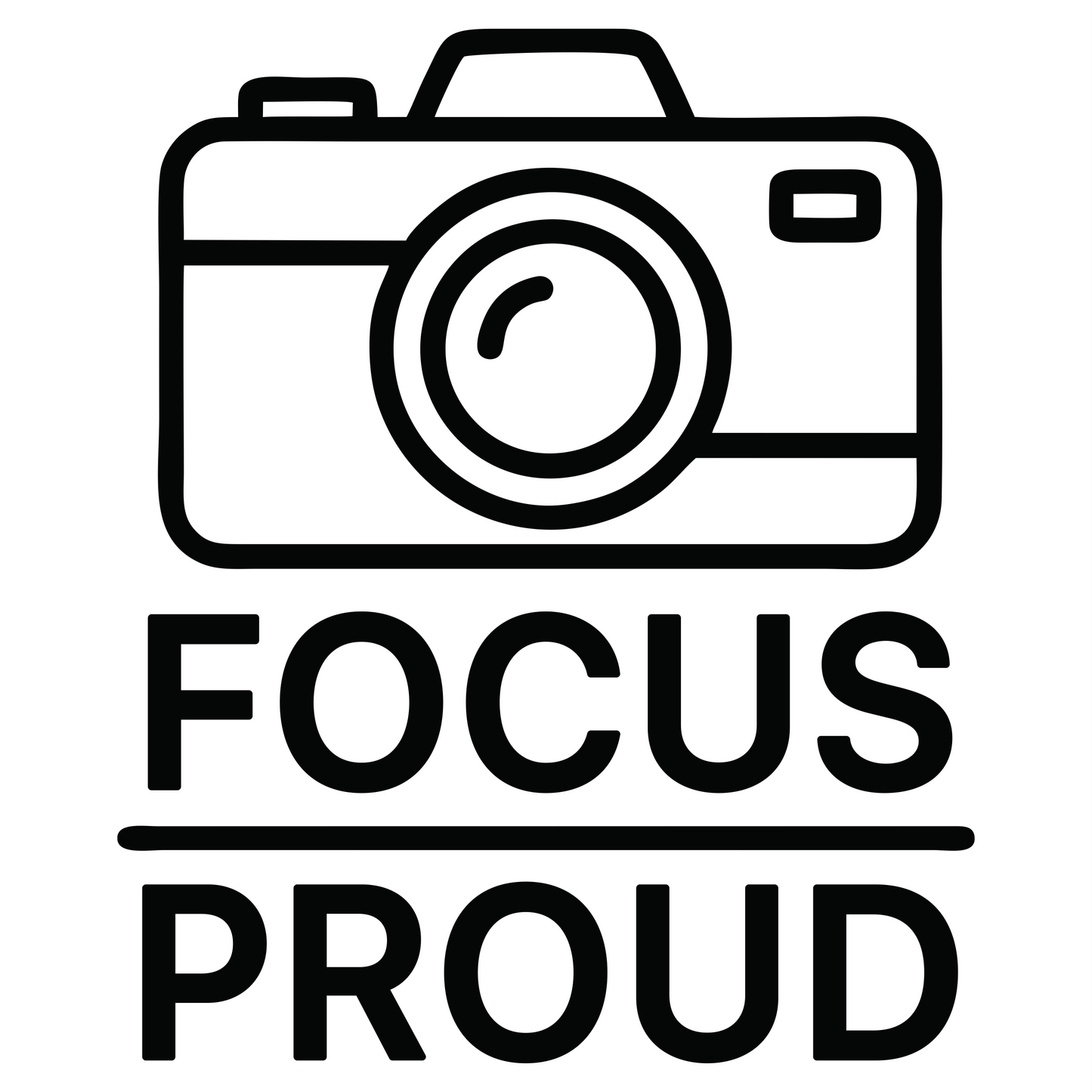 Focus Proud - Digital File - XCS Friendly Digital My Custom Designs PNG