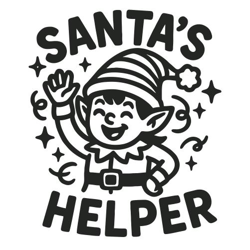 Santa’s Helper - Digital File - XCS Friendly Digital My Custom Designs PDF