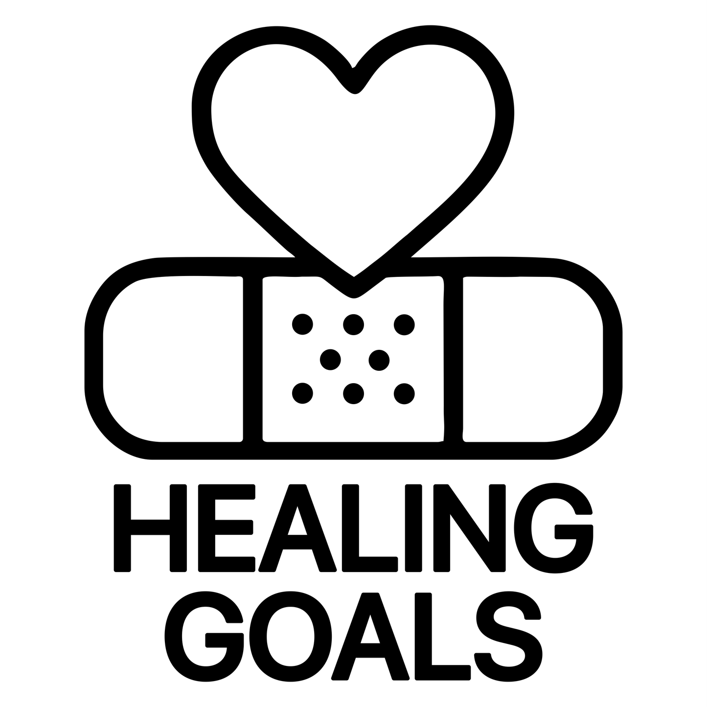 Healing Goals - Digital File - XCS Friendly Digital My Custom Designs PNG