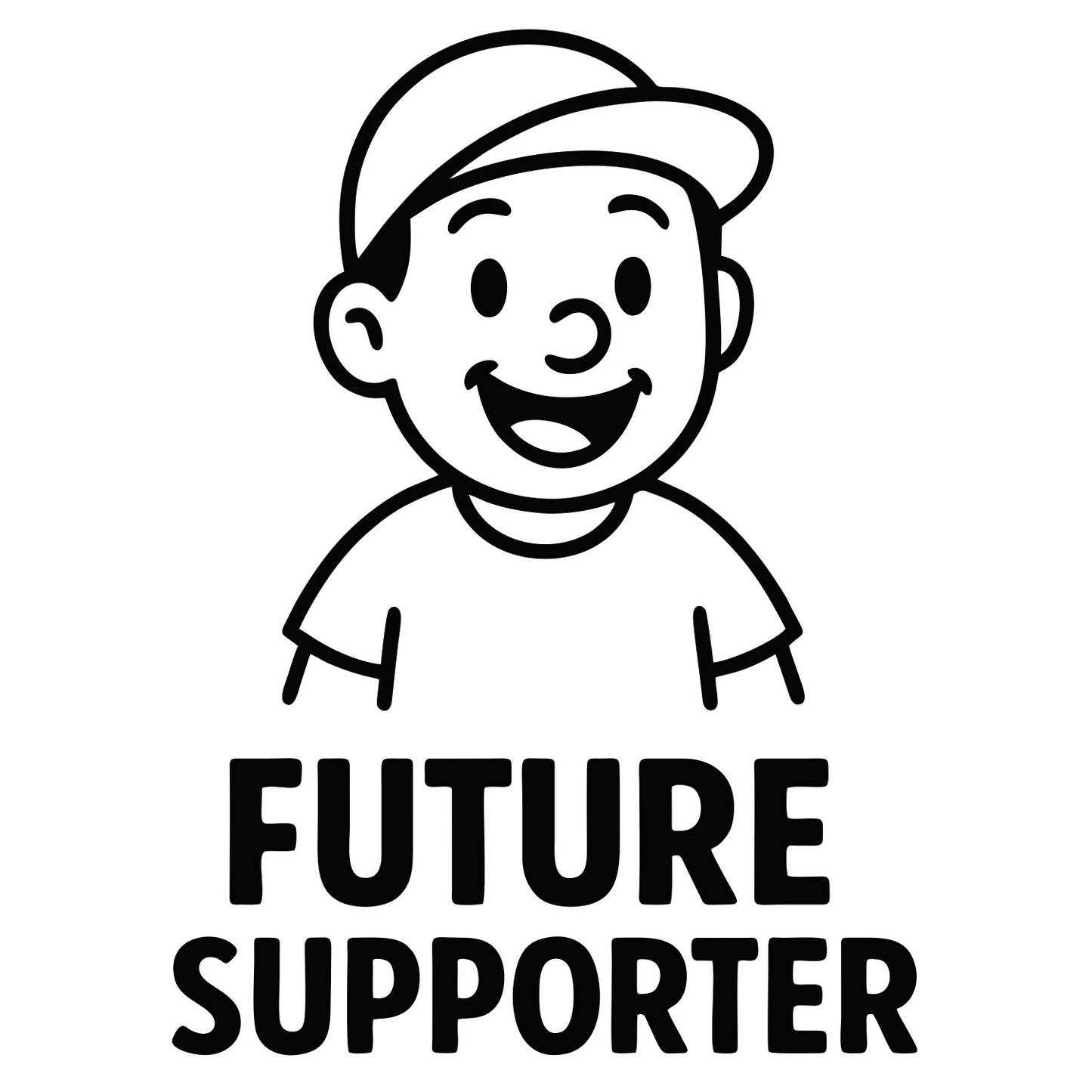 Future Supporter - Digital File - XCS Friendly Digital My Custom Designs SVG