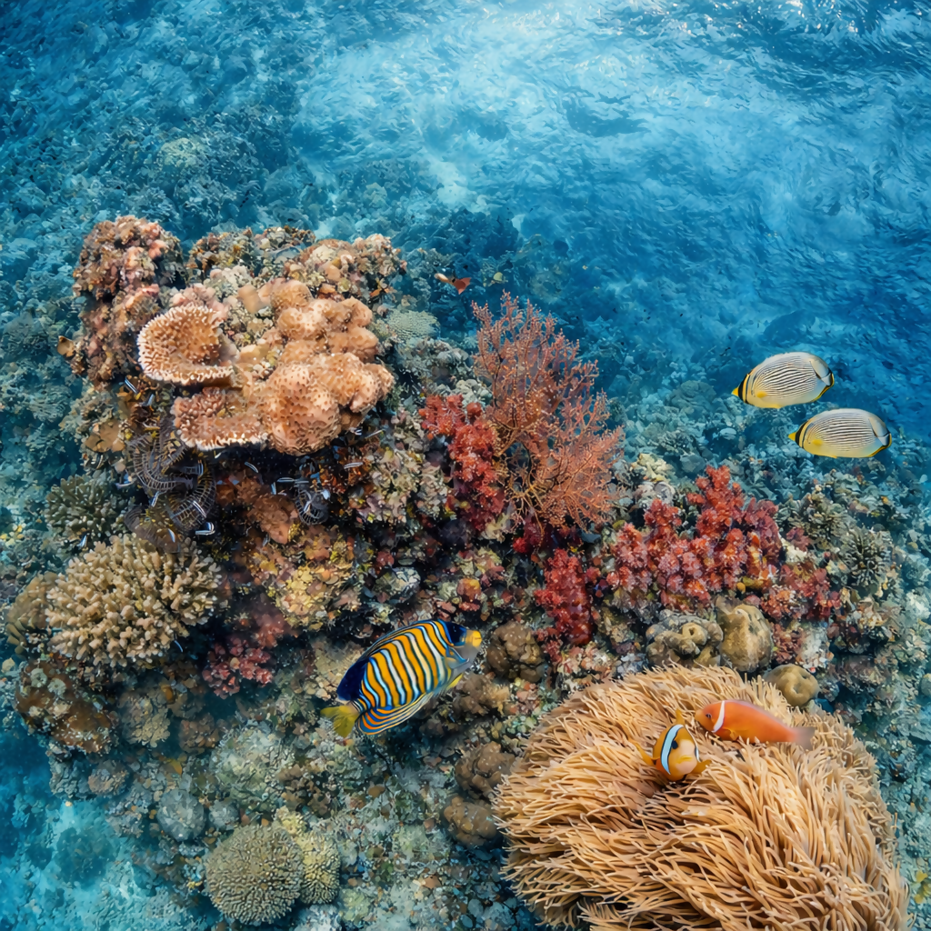 Diving - Great Barrier Reef - Queensland - Australia - Rendered - Digital File Digital My Custom Designs PDF