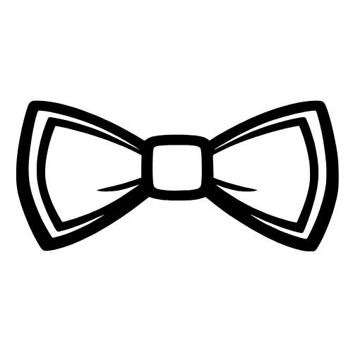 Groom Bow Tie Sketch - Digital File - XCS Friendly Digital My Custom Designs PDF