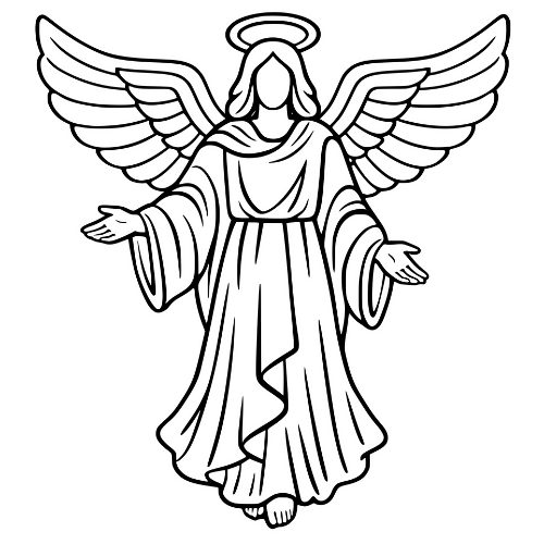Guardian Angel Design - Digital File - XCS Friendly Digital My Custom Designs PDF