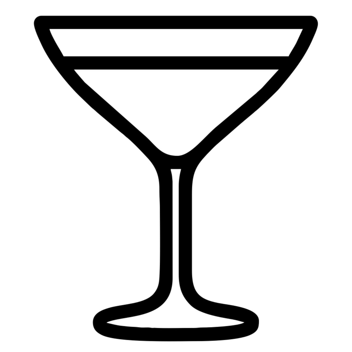 Cosmopolitan Glass - Digital File - XCS Friendly Lowery Tumbler My Custom Designs PNG