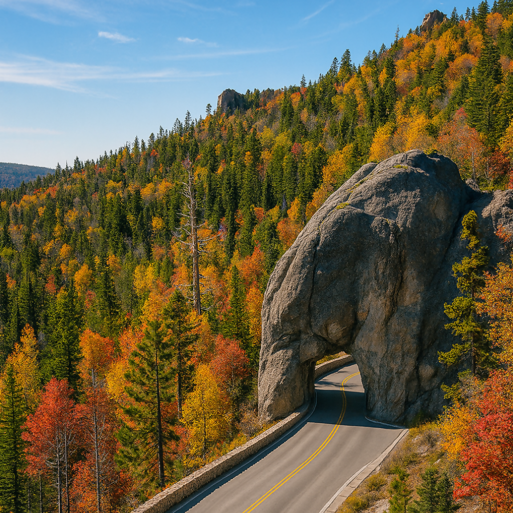 Hood Tunnel - Black Hills National Forest - South Dakota United States - Rendered - Digital File Digital My Custom Designs PDF