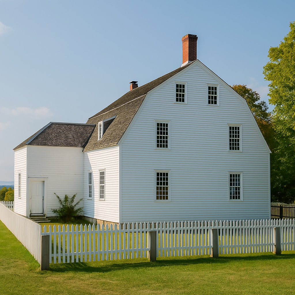 Meeting House - Canterbury Shaker Village - Kentucky United States - Rendered - Digital File Digital My Custom Designs PDF