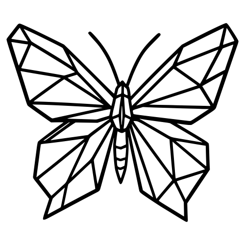Butterfly Papercraft - Digital File - XCS Friendly Digital My Custom Designs PDF
