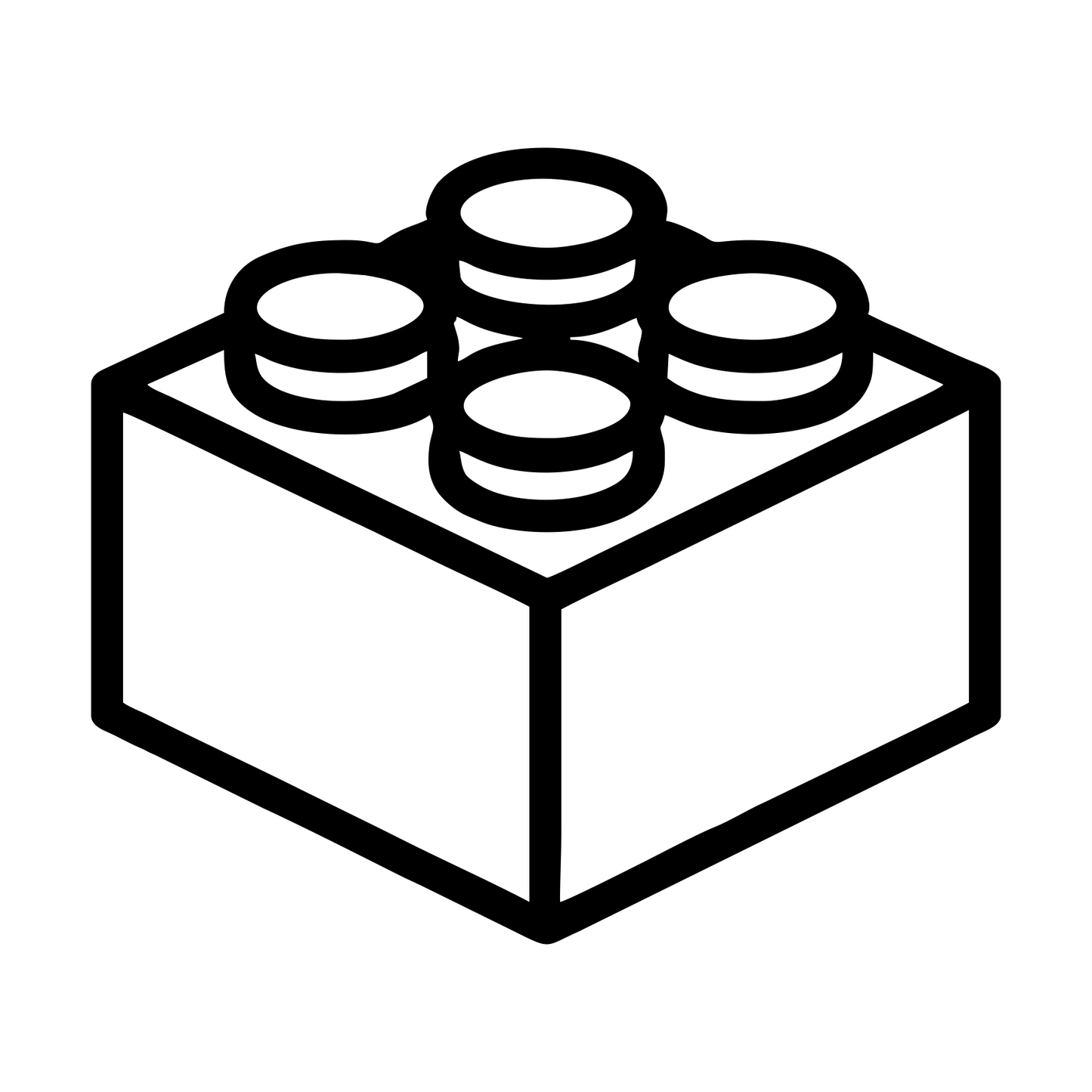 Lego Block Style Design -Digital File - XCS Friendly Tumbler My Custom Designs PNG