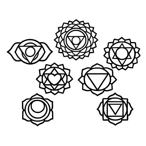 Chakra Stones Sketch - Digital File - XCS Friendly Digital My Custom Designs PDF