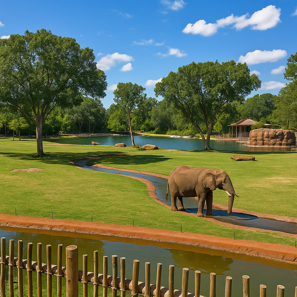 Sedgwick County Zoo - Kansas United States - Rendered - Digital File Digital My Custom Designs PDF