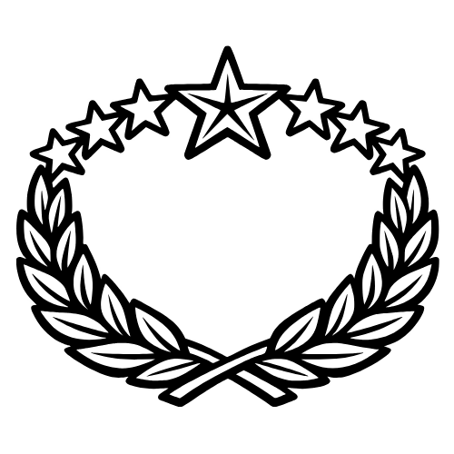 Patriot Star Wreath - Digital File - XCS Friendly