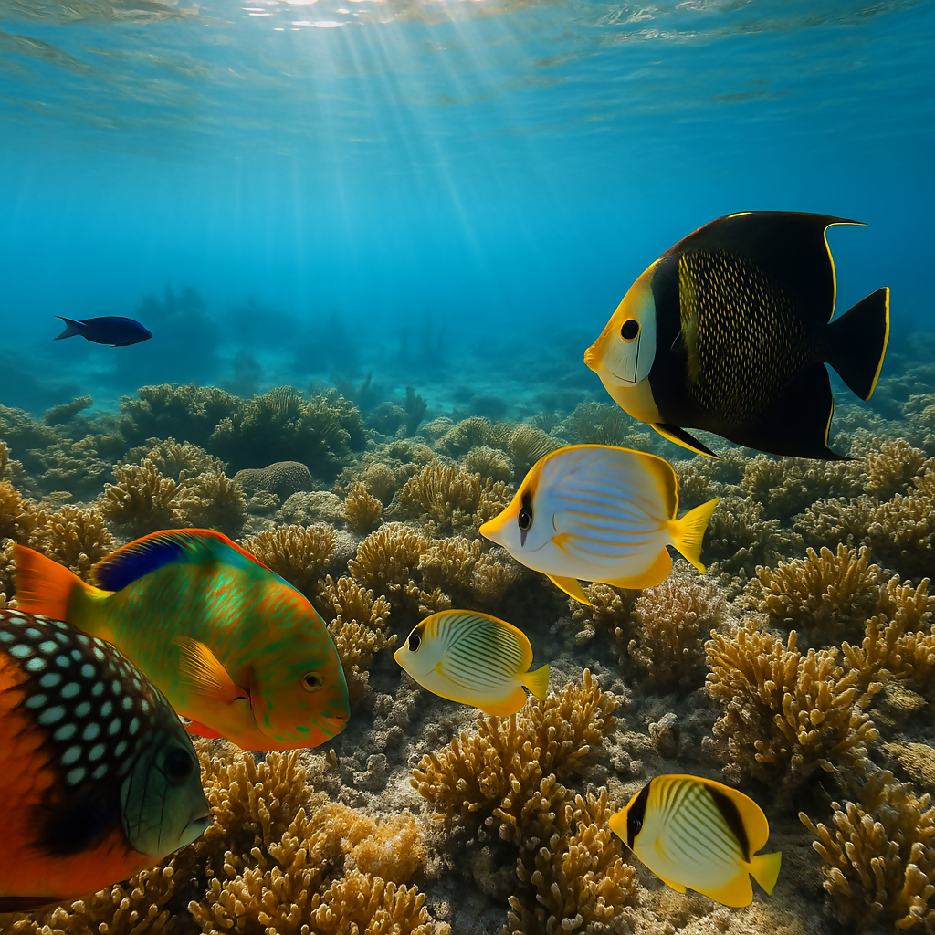 Snorkeling - Zanzibar Tanzania - Africa - Rendered - Digital File Digital My Custom Designs PDF