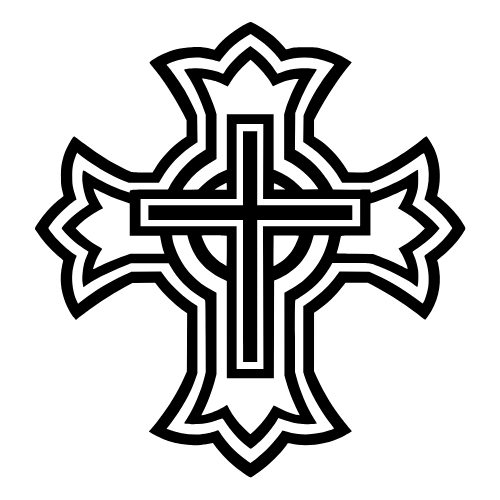 Scandinavian Style Cross - Vector Graphics - Digital File Digital My Custom Designs PDF