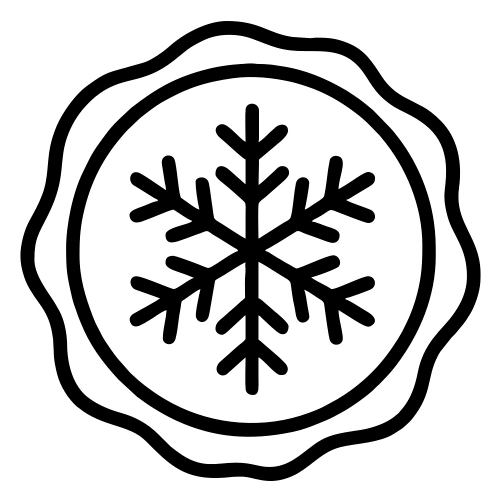 Wax Seal with Snowflake Design - Digital File - XCS Friendly Digital My Custom Designs PDF