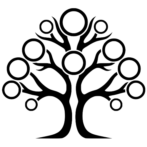 Kabbalah Tree Outline - Digital File - XCS Friendly Digital My Custom Designs PDF