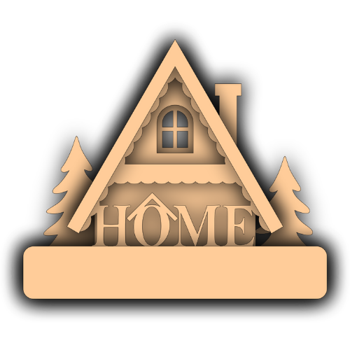 Key Holder Home - Wall / Home Decor - Digital File Digital My Custom Designs SVG