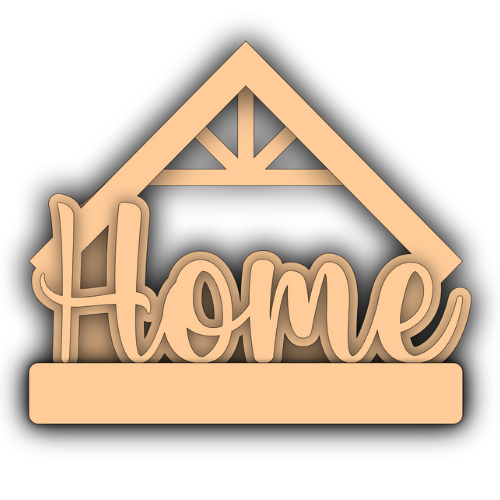 Key Holder "Home" - Wall / Home Decor - Digital File Digital My Custom Designs SVG
