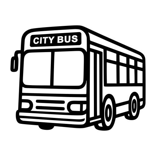 City Bus - Digital File - XCS Friendly Digital My Custom Designs PDF
