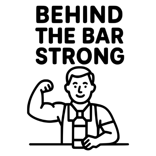Behind the Bar Strong - Digital File - XCS Friendly Tumbler My Custom Designs PNG