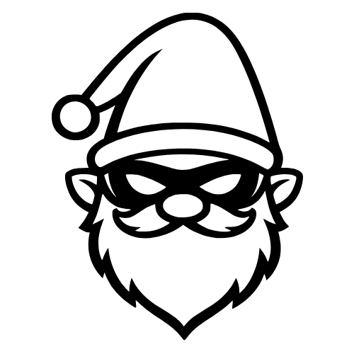 Cartoon Mask Gnome - Vector Graphics - Digital File