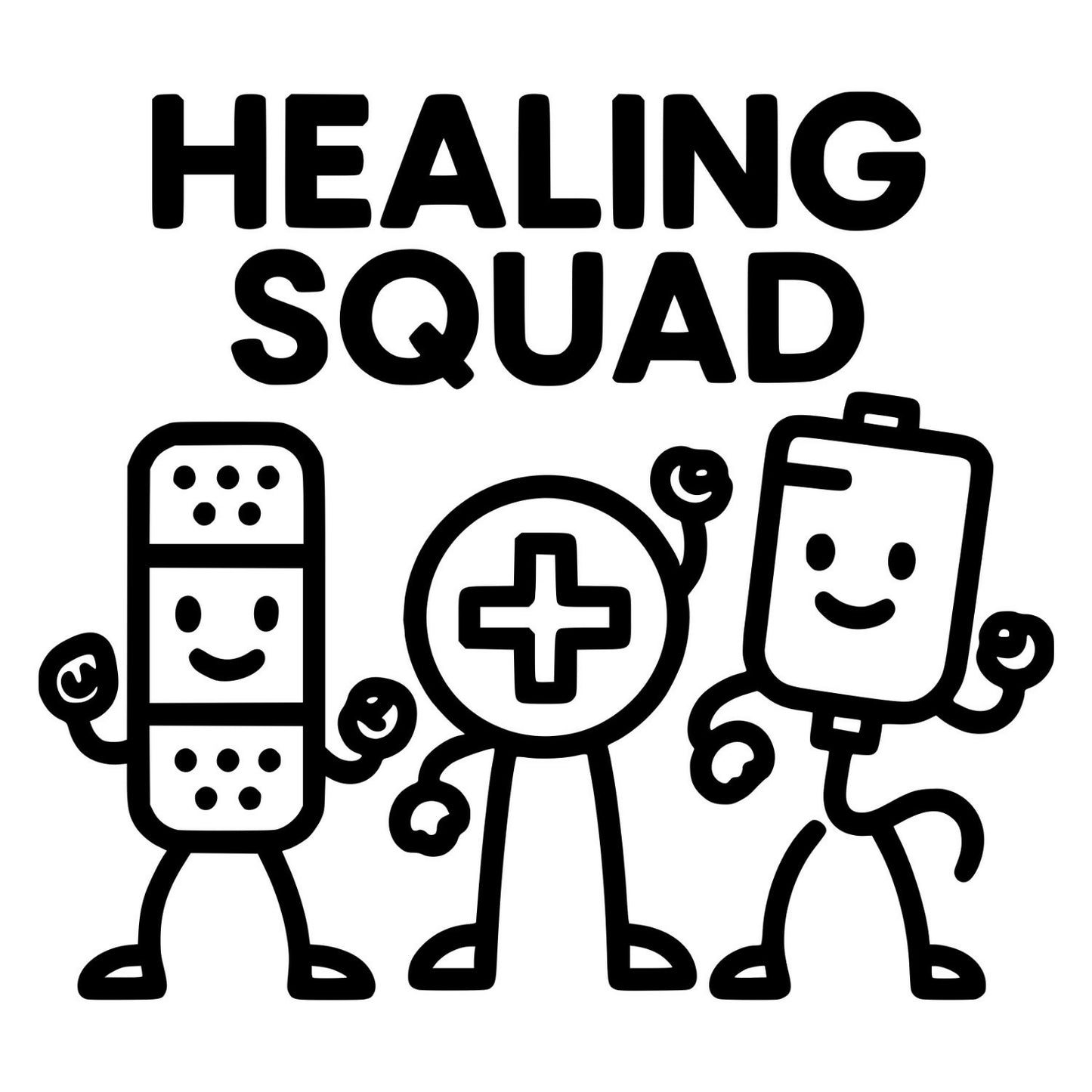 Healing Squad - Digital File - XCS Friendly Digital My Custom Designs PNG