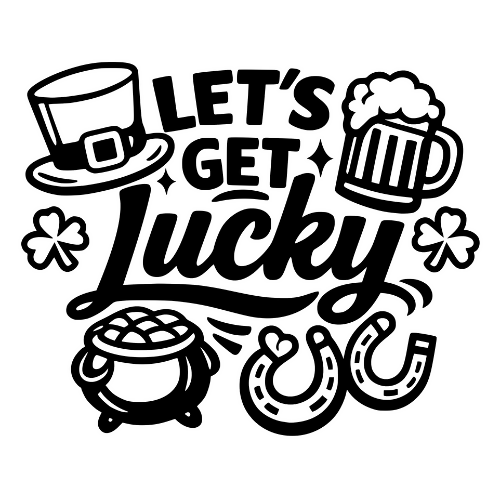 Let’s Get Lucky - Digital File - XCS Friendly Digital My Custom Designs PDF