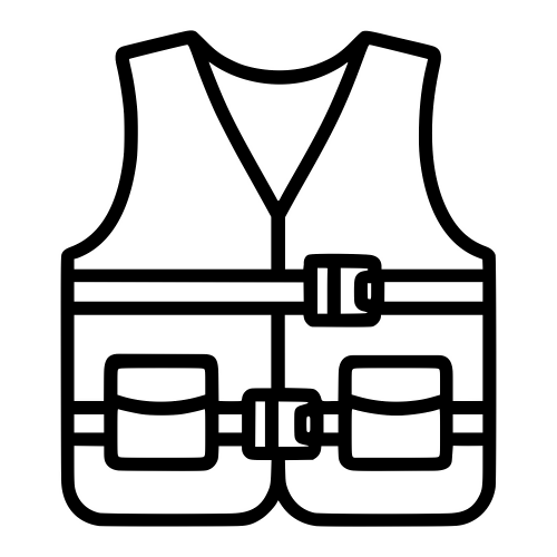 Life Vest - Digital File - XCS Friendly Digital My Custom Designs PDF