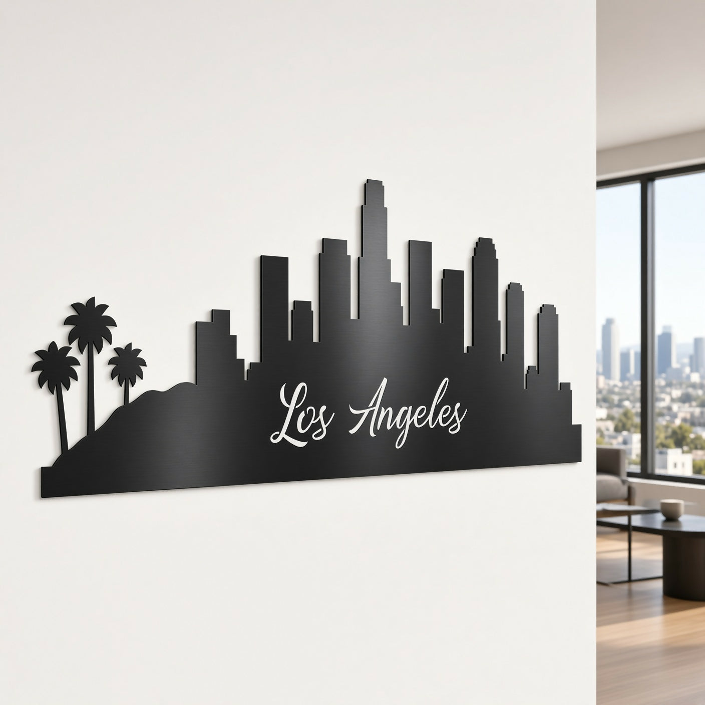 Los Angeles Skyline - Wall / Home Decor - Single Layer - Digital File - ZIP File - Digital
