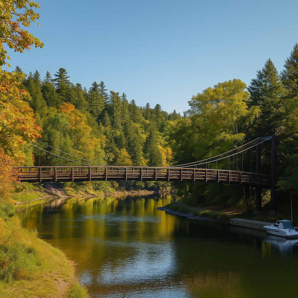 Black River Harbor Recreation Area - Upper Peninsula - Michigan United States - Rendered - Digital File Digital My Custom Designs PDF