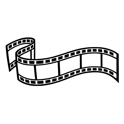 Cartoon Filmstrip Sketch - Vector Graphics - Digital File