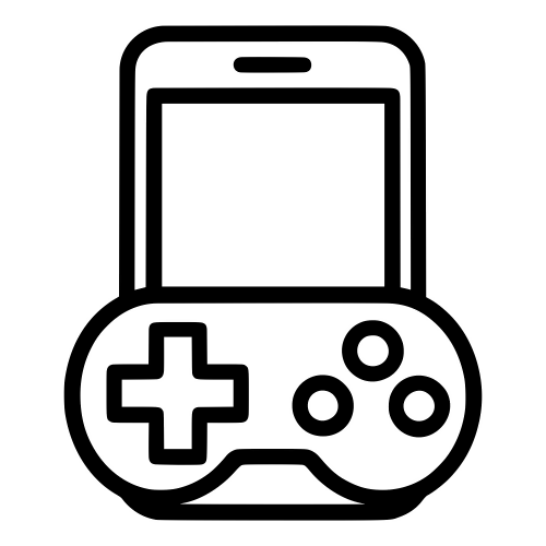Mobile Phone With Gaming Buttons - Digital File - XCS Friendly Digital My Custom Designs PDF